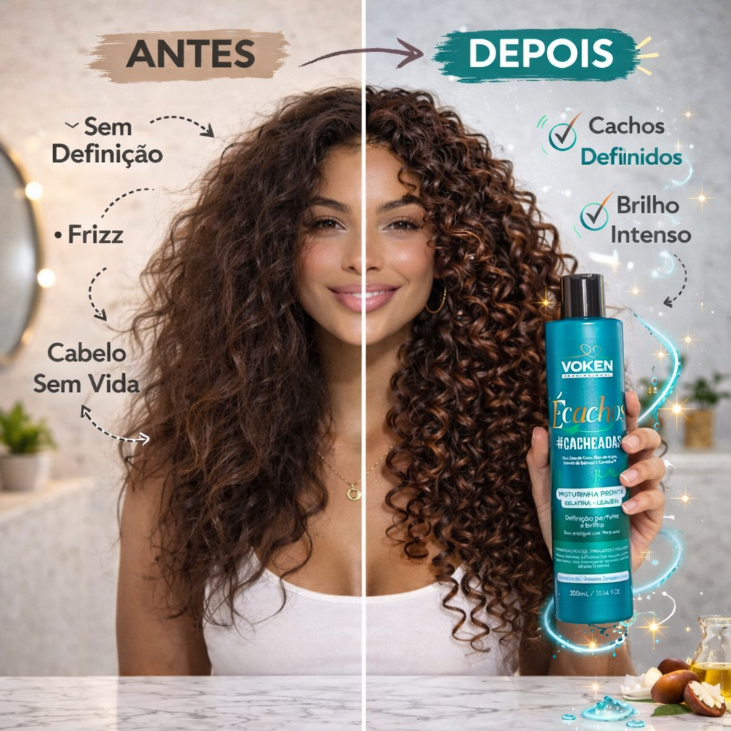 Finalizador de Cachos Misturinha Pronta (Leave-in + Gelatina) 300ml